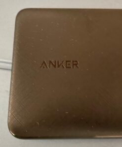 Anker Portable Charger, Power Bank, 10,000 mAh Battery Pack with PowerIQ Charging Technology and USB-C (Input Only) for iPhone 15/15 Plus/15 Pro/15 Pro Max, iPhone 14/13 Series, Samsung Galaxy Black 52 6169 rIj24L