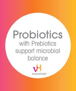 vH essentials Probiotics with Prebiotics and Cranberry Feminine Health Supplement - 120 Capsules (544-36) 120 Count (Pack of 1) 22 6169Q9wXDuL