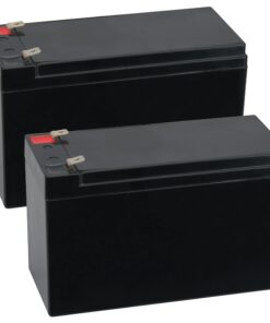 PowerStar-2Pack-2 year Warranty 12V 9AH SLA Battery for Razor e200 / e200s / e225 / e300 / e300s / e325 15 6169SZ6IG4L