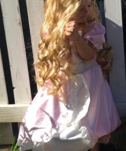 Rubie's Child's Glamorous Princess Costume Wig, Blonde 37 616A75nabtL