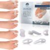 Dr. Frederick's Original 14-Piece Bunion Corrector Kit - Fast Relief for Bunions & Overlapping Toes - For Men & Women - Soft Gel Pads, Spacers, & Separators - For No Surgery Required 14 Piece Assortment 41 616BbjDTxwL