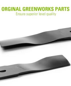 Greenworks Replacement Lawn Mower Blade (16" Mowers : 25322, 25242) Blade For 16" Mower: 25322, 25242 11 616BrXCQ03L