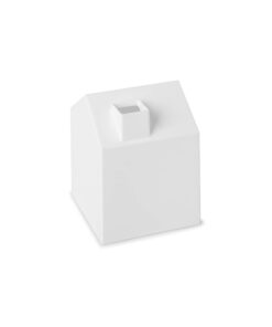 Umbra Casa Tissue Box Cover - Adorable House Shaped Square Tissue Box Holder for Bathroom, Bedroom or Office, White 38 616EFnPNlL