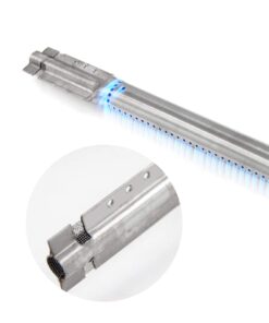 Hongso 15 7/8 Inch Grill Tube Burners Replacement for Charbroil 463268606 463268007 463268008 463248108 466268008 463248208 466248208 463261107 Grill, Stainless Steel, G413-5000-01, 4-Pack, SBE591 1 11 616GmBAjxzL