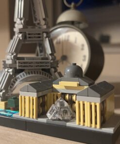 LEGO Architecture Skyline Collection 21044 Paris Skyline Building Kit With Eiffel Tower Model and other Paris City Architecture for build and display (649 Pieces) 27 616I5aXu8L