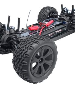 Redcat Racing Blackout XTE 1/10 Scale Electric Monster Truck with Waterproof Electronics, Silver/Red SUV, Blackout-XTE-SILVERSUV 36 616K6 2sgFL