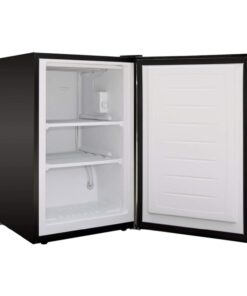 Alternative view of Magic Chef MCUF3S2 Compact Sleek 3 Cubic Foot Freestanding Mini Small Upright Freezer, Stainless Steel 3.0 cu. ft.