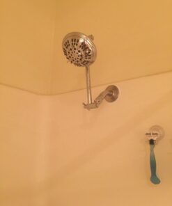 Adjustable Shower Arm Extension 10" Long - Stainless Steel Chrome Finish - The Only Arm Designed With a GEAR JOINT That Won't Slip! Our Long Shower Extender Pipe Can Hold A Rainfall Shower Head System 27 616LYTFvNML 3