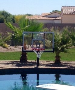 Lifetime 73729 48 in. Shatter Proof Backboard Rim Combo, Orange/White, One Size 20 616Layslv7L
