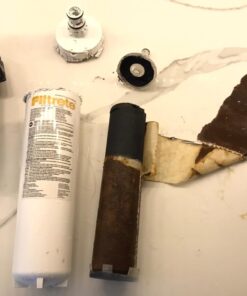 Filtrete Advanced Under Sink Quick Change Water Filtration Filter 3US-PF01, for use with 3US-PS01 System, 1 Count (Pack of 1), White 24 616LemiszcL