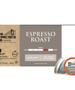 San Francisco Bay Compostable Coffee Pods - Espresso Roast (36 Ct) K Cup Compatible including Keurig 2.0, Dark Roast 36 Count (Pack of 1) 19 616PZr2YkfL