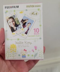 FUJIFILM Instax Mini KITTY3 WW 1 Film for Instax Instant Camera, 10 pc, Pattern: Kitty 15 616PrvXvArL