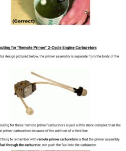 Hipa Primer Bulb Pump with Air Filter Fuel Filter Fuel Line Hose Tube Spark Plug Kit for Poulan Craftman Mcculloch MAC Chainsaw Parts 530037793 24 616QJYYKDsL