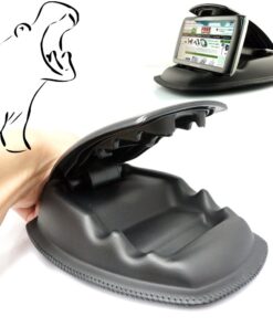 ChargerCity Hippo Series NonSlip Dashboard Beanbag Friction Mount for Garmin Nuvi, TomTom, Via GO and other 4-6 Inch GPS Devices and Smartphones 33 616R0aouHtL