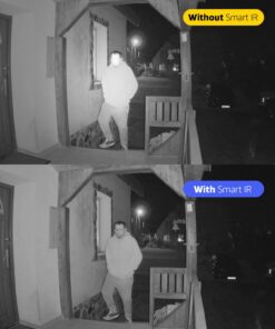 ANNKE 1080p Security Camera 4-in-1 CCTV Bullet Wired Cam, AHD/TVI/CVI/CVBS, Analog Surveillance Video Add–On Camera for Indoor/Outdoor Use, 100ft Clear Night Vision (Power Adapter Not Included) - E200 Black 35 616RtQDZdLL