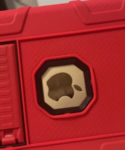 Rantice iPad 6th Generation Cases, iPad 5th Generation Case, iPad Air 2 Case, iPad 9.7 Case, Shockproof Rugged Drop Protection Cover Built with Kickstand for iPad 9.7'' A1893/A1954/A1822/A1823(Red) Red+Black 31 616WSho60rL