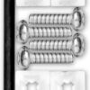 Cruiser Accessories 81230 Locking Fasteners, Domestic-Stainless 47 616X6V8UuBL