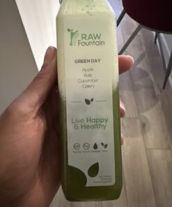 3 Day Juice Cleanse by Raw Fountain, All Natural Raw Detox Cleanse, Weight Management Program, Cold Pressed Fruit and Vegetable Juices, Tasty and Energizing, 18 Bottles 12oz, 3 Ginger Shots 3 Day Cleanse 39 616axqVhwXL