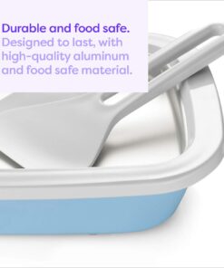 Klee 3-Piece Instant Ice Cream Maker Pan with Ice Cream Spade, Scraper and Recipes 13 616b7mbxF5L