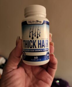 Thick Hair Growth Vitamins– Hair Growth Pills With DHT Blocker Stimulates Faster Hair Growth for Weak, Thinning Hair–Biotin Hair Supplements with Keratin & Collagen Helps Men&Women Grow Perfect Hair. 60 Count (Pack of 1) 43 616fHmEbTwL 1
