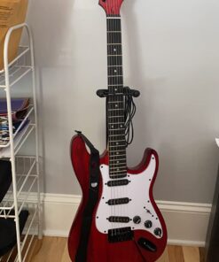 On-Stage XCG4 Black Tripod Guitar Stand, Single 36 616fSaScCVL