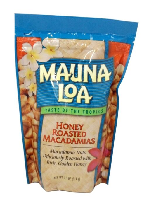 Mauna Loa Macadamias, Honey Roasted, 11-Ounce Package