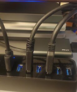 Anker 7-Port USB 3.0 Data Hub with 36W Power Adapter and BC 1.2 Charging Port for iPhone 7/6s Plus, iPad Air 2, Galaxy S Series, Note Series, Mac, PC, USB Flash Drives and More 34 616fzc96BoL