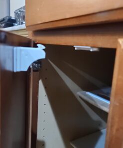 20 Pack Magnetic Cabinet Locks Baby Proofing - Vmaisi Children Proof Cupboard Drawers Latches - Adhesive Easy Installation Standard 20.0 31 616gKiZ4KQL