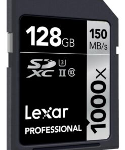 Lexar Professional 1000x 128GB SDXC UHS-II Card 128 GB Single 23 616iKzKC0yL