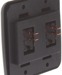 JR Products 12235 Black Double SPST On-Off Switch with Bezel 14 616iUYZ7GpL
