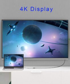 QCEs USB C Hub, USB C to HDMI Multiport Adapter 4K Video USB 3.0 Port, PD Charging for Portable Dock Compatible with MacBook iPhone 15 Pro, Samsung Dex, Nintendo Switch 10 616k6 Nok4L