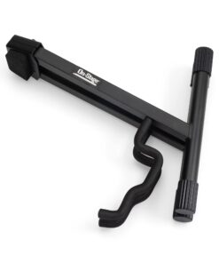 On-Stage GS7462B Professional A-Frame Guitar Stand (Holds Electric, Acoustic, and Bass Guitars, Small Amps, and Mixers, Stepped Yoke, Nonslip Padding, Rubber Feet, Folding, Portable, Storage, Display) Black 18 616kRV3UB8L