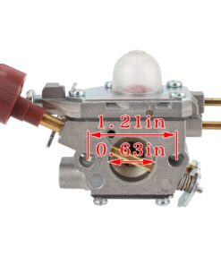 AUTOKAY Carburetor for Craftsman 27cc WeedEater MTD 753-06288 ZAMA C1U-P27 TB2044XP Carb 15 616mpTITg L