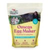 Manna Pro Omega Egg Maker - Chicken Feed Supplement for Laying Hens - Poultry Food with Omega-3 Fatty Acids - Digestion Support with Fortified Vitamins & Minerals - 5 lbs 25 616noVSLsIL