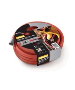 Parker Hannifin HWR3450 Rubber Cover HWR Premium Hot Water Hose Assembly, Red, 50' Length, 0.75