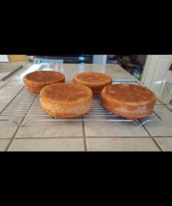 Wilton Aluminum 6-Inch Round Cake Pan Set, 4-Piece 6" 4-Pack 6" (4-Pk.) Round 35 616svbBiZkL