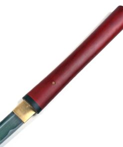 Ace Martial Arts Supply Handmade Japanese Shirasaya Samurai Katana Sharp Sword-Kenshin Burgundy 57 616ubFRmEeL