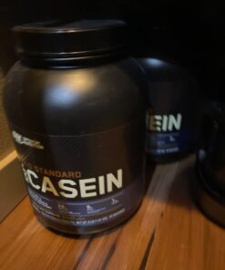 Optimum Nutrition Gold Standard 100% Micellar Casein Protein Powder, Slow Digesting, Helps Keep You Full, Overnight Muscle Recovery, Chocolate Supreme, 4 Pound (Packaging May Vary) 25 Servings (Pack of 1) 41 616v6HHqyDL