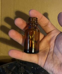 Vivaplex 24, Amber, 15 ml (1/2 oz) Glass Bottles, with Glass Eye Droppers 36 616w2kvh4SL