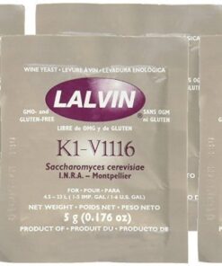 Strange Brew My-WNCV-DYMZ 10 Packs of KIV-1116 Lalvin Yeast for Winemaking, Multi Clear 12 616xyU hzWL