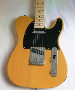 Squier Affinity Series Telecaster Electric Guitar, Butterscotch Blonde, Maple Fingerboard Right Handed 40 616ytJDiRKL
