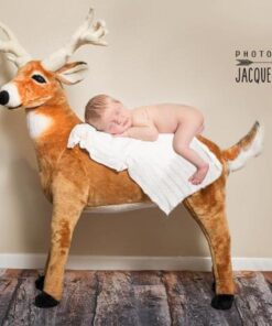 Melissa & Doug Giant Deer - Lifelike Stuffed Animal (over 3 feet long) 37 616zHnR0MOL 3