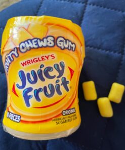 Juicy Fruit Gum (4 Pack) Original Bubble Gum Chewing Gum Bulk Pack, 40 piece Bottle 40 Count (Pack of 4) 15 6172TDpYzAL