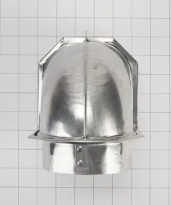 Whirlpool 4396006RW Genuine OEM Elbow Vent Connector For Dryers, Aluminium Accessory – Replaces 4396006 1-(Pack) 25 61737YqoxML