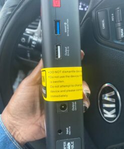 GOOLOO Jump Starter 2000A Peak Car Jumper Starter 12V SuperSafe Lithium Jump Box, Battery Booster Pack, Portable Car Battery Charger, and Jumper Cables for Up to 8.0L Gas or 6.0L Diesel Engine Black 33 6173F1CxCqL