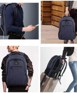MATEIN Laptop Backpack,Slim Travel Backpack with Laptop Compartment for Men Women,College Daypack Gift Computer Bag fits 15.6 Inch Notebook, Blue 42 6173b75T3GL