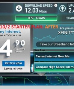 ARRIS SURFboard SB6190 DOCSIS 3.0 32 x 8 Gigabit Cable Modem , Comcast Xfinity, Cox, Spectrum , 1 Gbps Port , 800 Mbps Max Internet Speeds , Easy Set-up with SURFboard Central App , Black Docsis 3.0 32x8 Modem 40 6174OnbV4OL