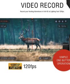 ATN Thor 4 Thermal Scope w/Video rec in HD, Smooth Zoom, Bluetooth and Wi-Fi (Streaming, Gallery & Controls) 640x480, 4-40x 19 61776wzkCmS