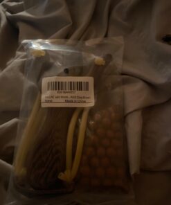 BASUNE Solid Wooden Slingshot Toys with Classic Construction Hunting Slingshot for Catapult Game, Outdoor, Hunting-for Kids/Children/Adult Deep Brown 29 6178gIbCEL