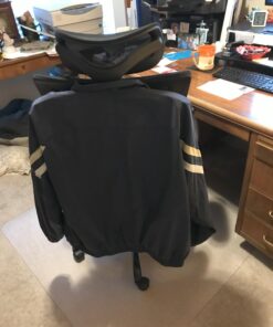 Winrise Office Chair Ergonomic Desk Chair, High Back Gaming Chair, Big and Tall Reclining Comfy Home Office Chair Lumbar Support Breathable Mesh Computer Chair Adjustable Armrests (Black) Black 37 6178o2xjHOL